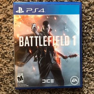 PS4 game Battlefield 1